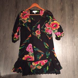 Anthropologie  Floral Dress